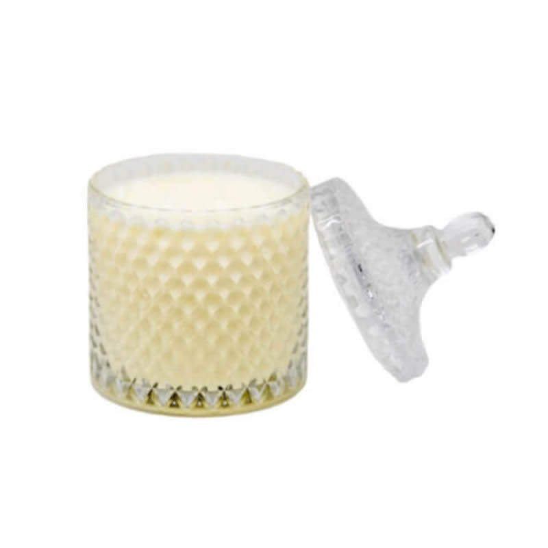 Clear Crystal Jar Candle